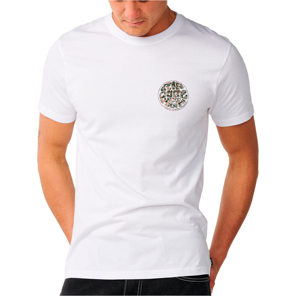 Rip Curl camiseta manga corta hombre WETTIE PASSAGE ICON TEE vista frontal
