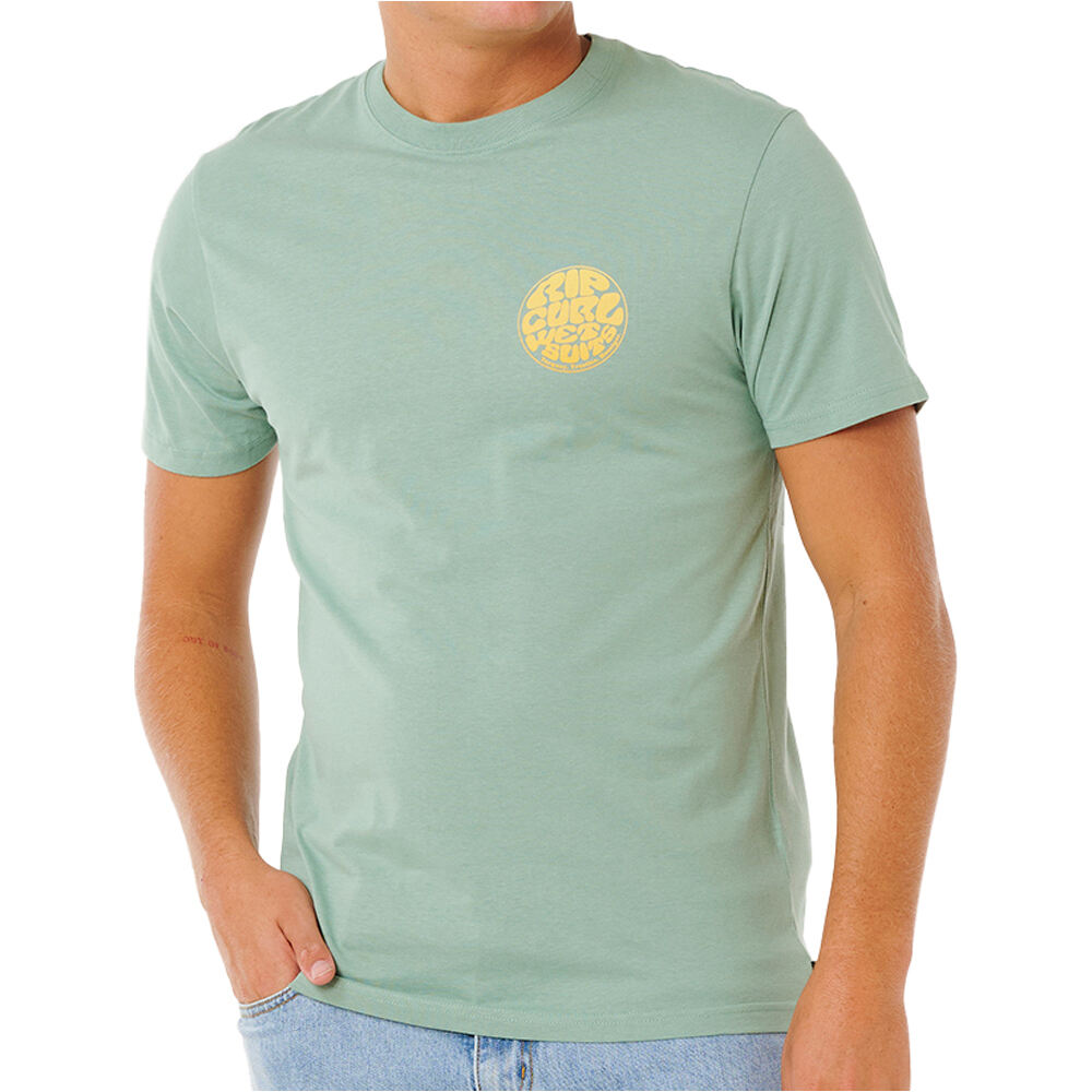 Rip Curl camiseta manga corta hombre WETTIE PASSAGE ICON TEE vista frontal