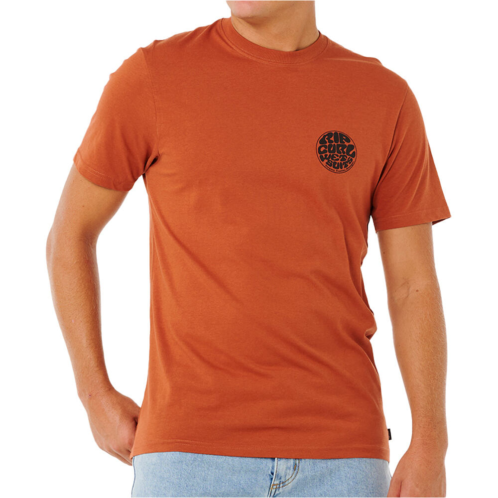 Rip Curl camiseta manga corta hombre WETTIE PASSAGE ICON TEE vista frontal
