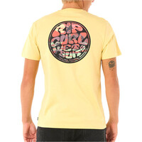 Rip Curl camiseta manga corta hombre WETTIE PASSAGE ICON TEE vista trasera