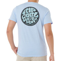 Rip Curl camiseta manga corta hombre WETTIE PASSAGE ICON TEE vista trasera