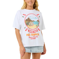 Rip Curl camiseta manga corta mujer COVE HERITAGE TEE vista frontal
