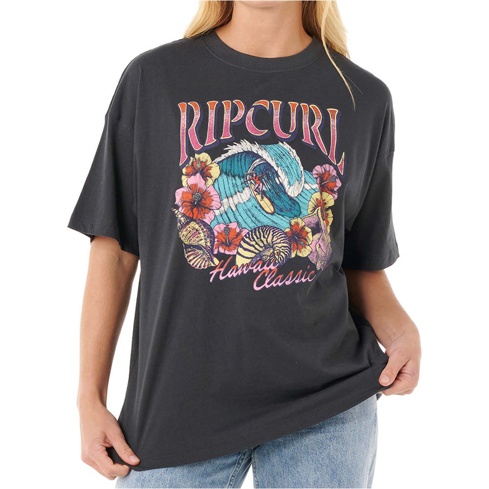 Rip Curl camiseta manga corta mujer HAWAII CLASSIC HERITAGE TEE vista frontal