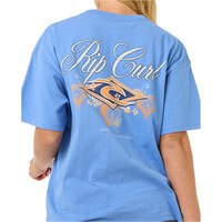 Rip Curl camiseta manga corta mujer HIBISCUS DIAMOND HERITAGE TEE 03