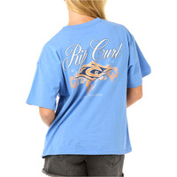 Rip Curl camiseta manga corta mujer HIBISCUS DIAMOND HERITAGE TEE vista trasera