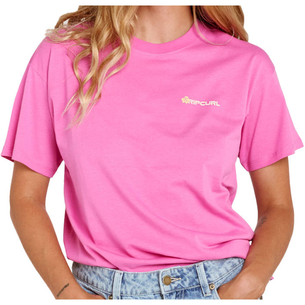 Rip Curl camiseta manga corta mujer MOLOKAI RELAXED TEE vista frontal