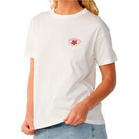Rip Curl camiseta manga corta mujer PARTY WAVE ART TEE RELAXED vista detalle