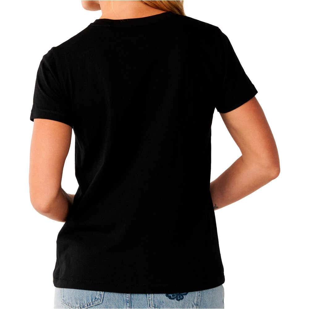 Rip Curl camiseta manga corta mujer PARTY WAVE SS TEE STANDARD vista trasera