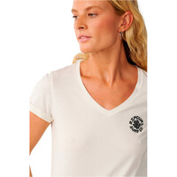 Rip Curl camiseta manga corta mujer PARTY WAVE V NECK TEE 03
