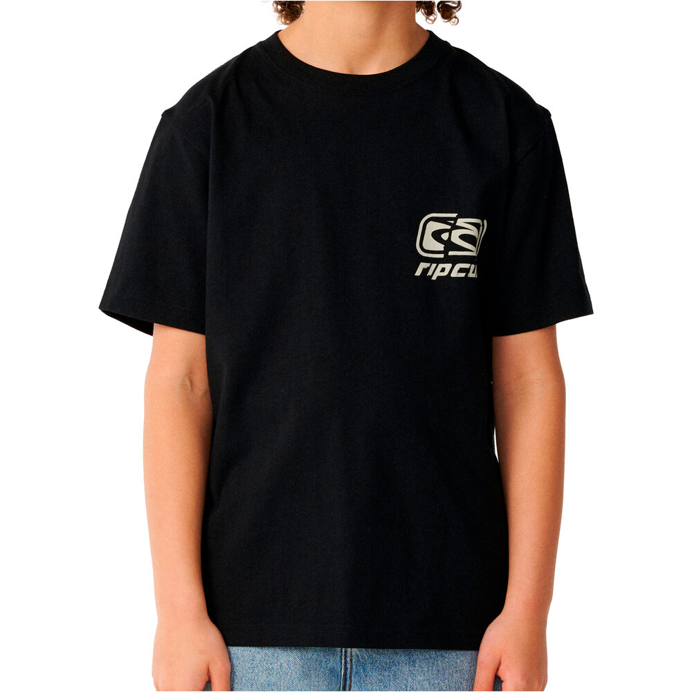 Rip Curl camiseta manga corta niño ARCHIVE RIPPED TEE-BOY vista frontal