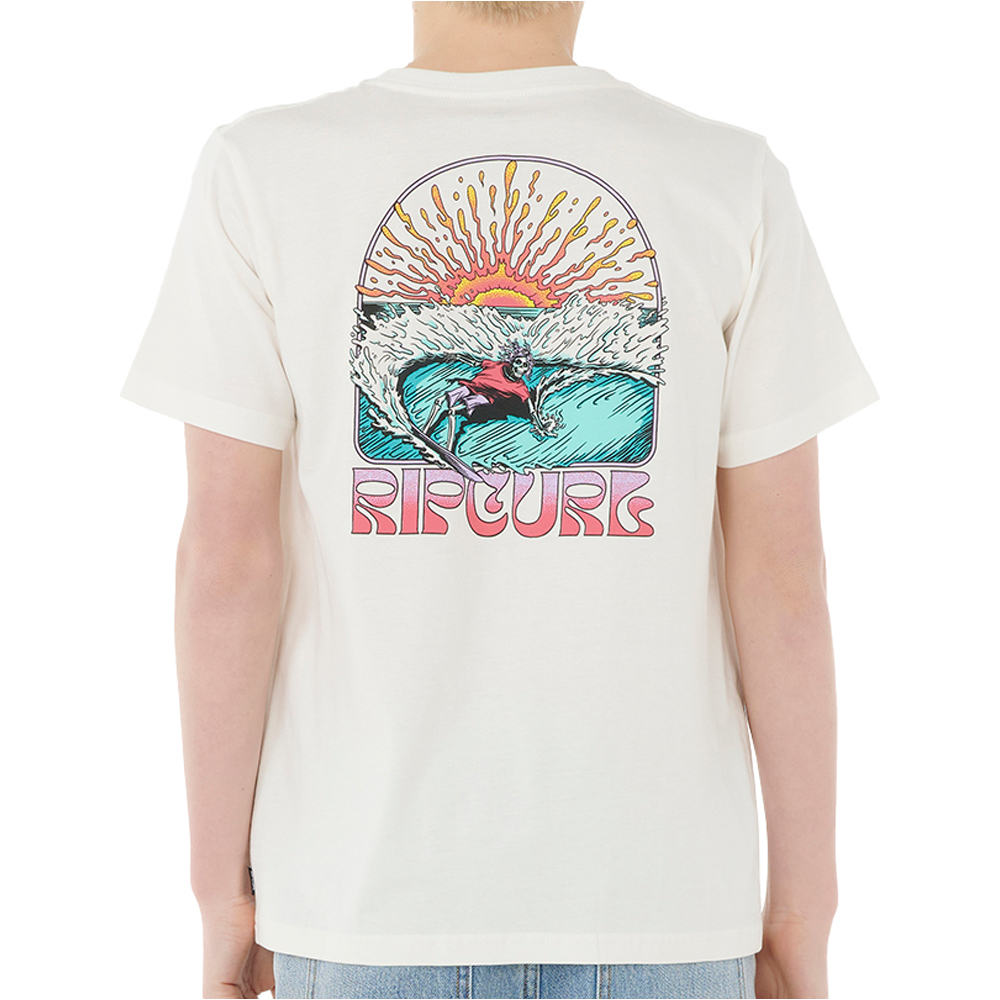 Rip Curl camiseta manga corta niño GRATEFUL SHRED TEE - BOY vista trasera