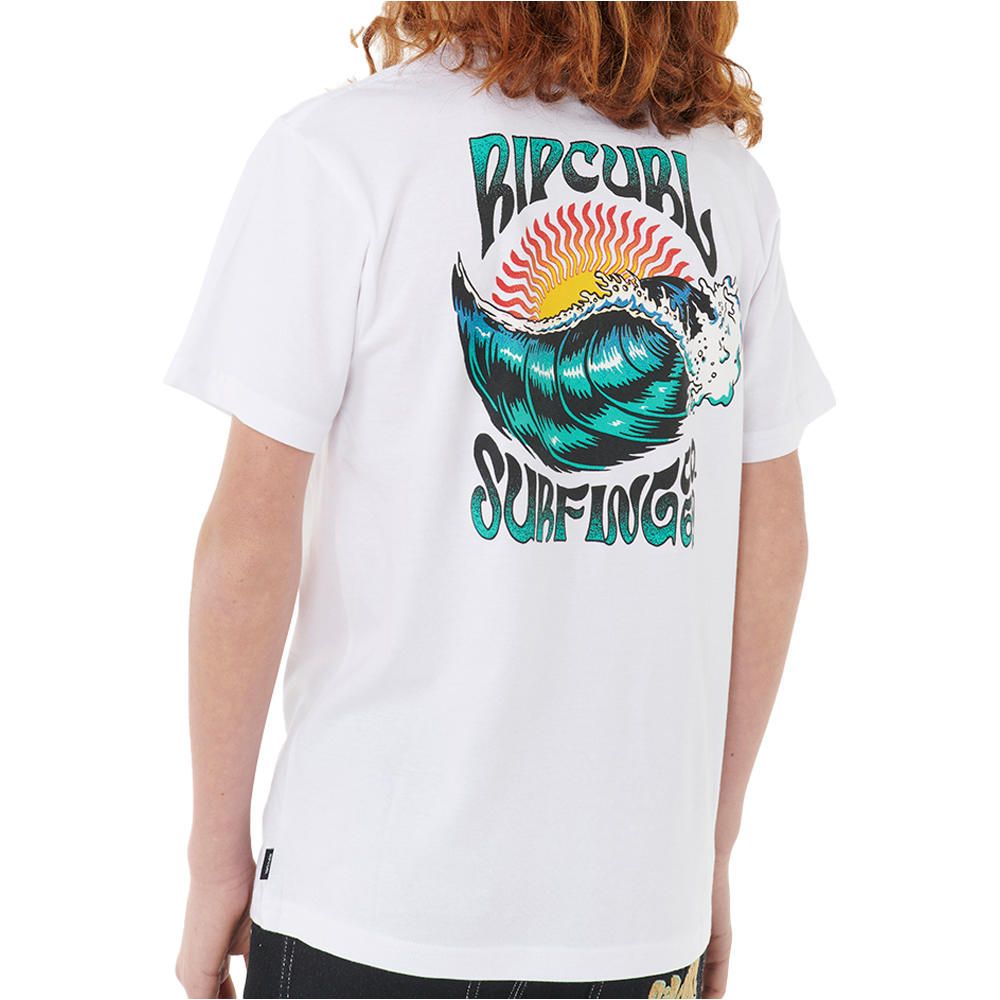 Rip Curl camiseta manga corta niño HAZED & TUBED TEE-BOY 03