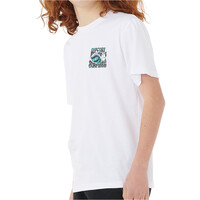 Rip Curl camiseta manga corta niño HAZED & TUBED TEE-BOY vista detalle