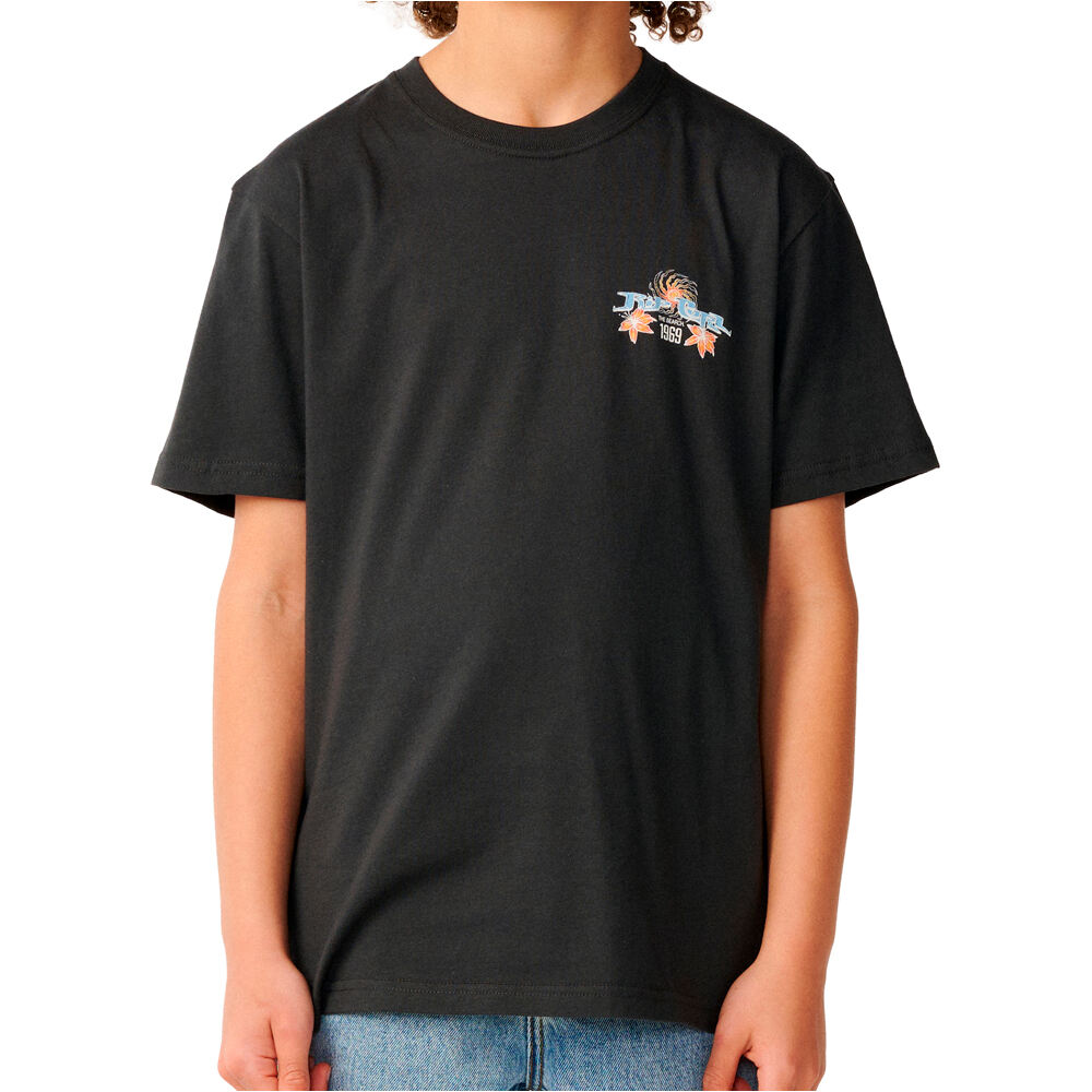 Rip Curl camiseta manga corta niño HAZED & TUBED TEE-BOY vista frontal
