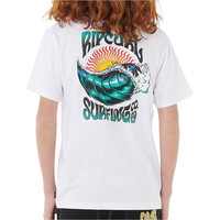 Rip Curl camiseta manga corta niño HAZED & TUBED TEE-BOY vista trasera