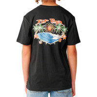 Rip Curl camiseta manga corta niño HAZED & TUBED TEE-BOY vista trasera