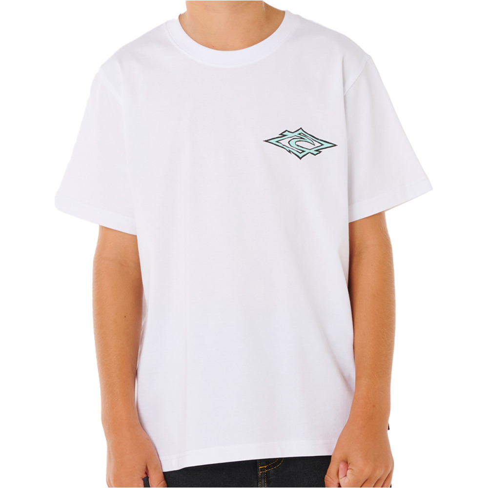 Rip Curl camiseta manga corta niño HAZEY DAYS TEE-BOY vista frontal
