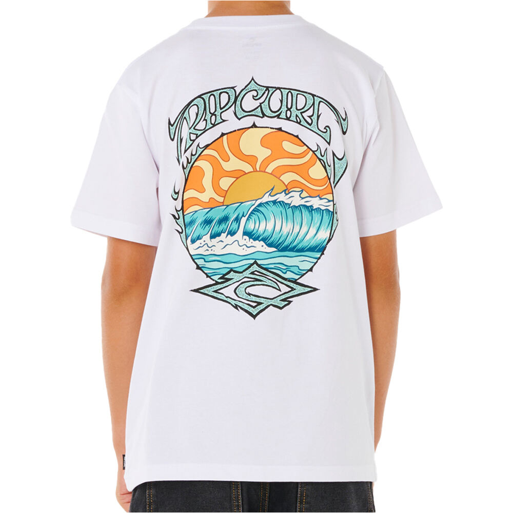 Rip Curl camiseta manga corta niño HAZEY DAYS TEE-BOY vista trasera