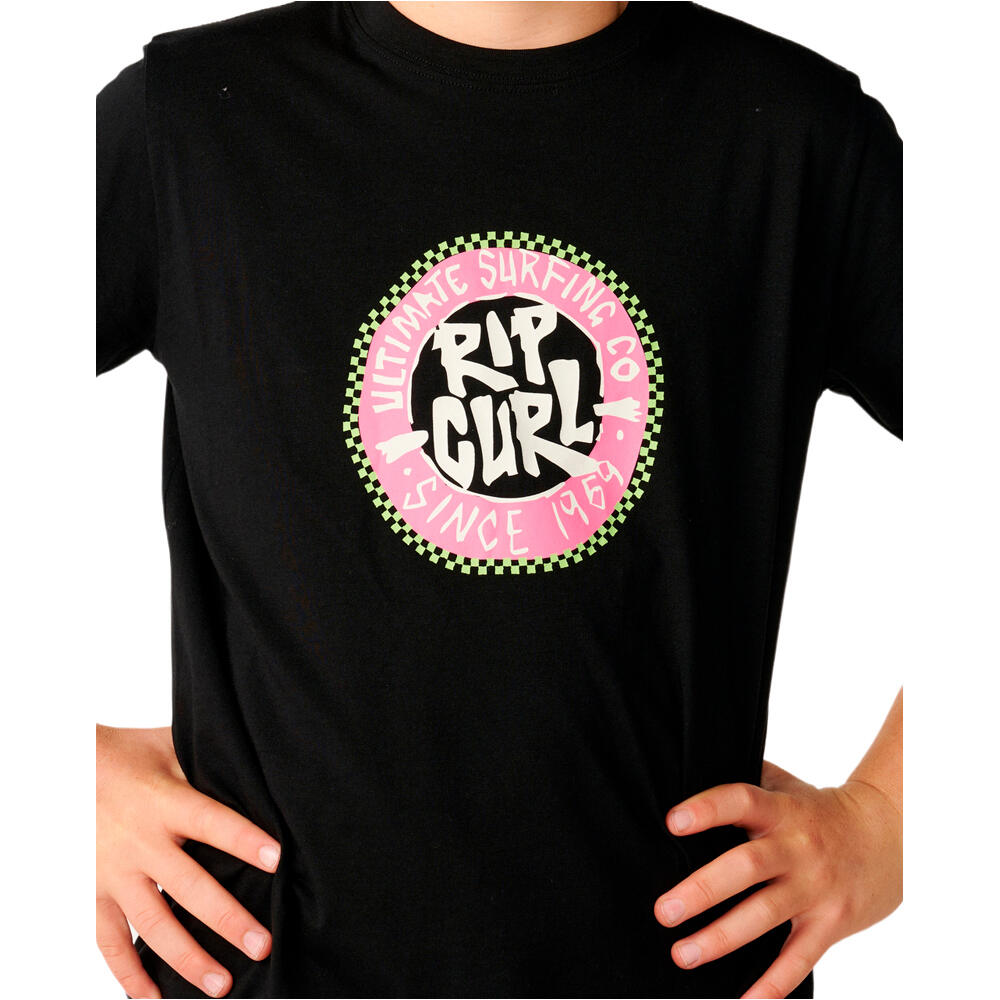 Rip Curl camiseta manga corta niño M_STREAMLINE CIRCLE LOGO TEE-BOY 03