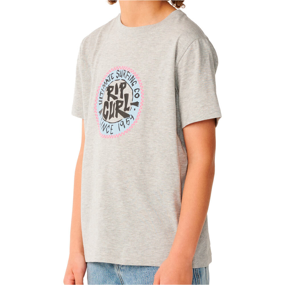 Rip Curl camiseta manga corta niño M_STREAMLINE CIRCLE LOGO TEE-BOY vista detalle