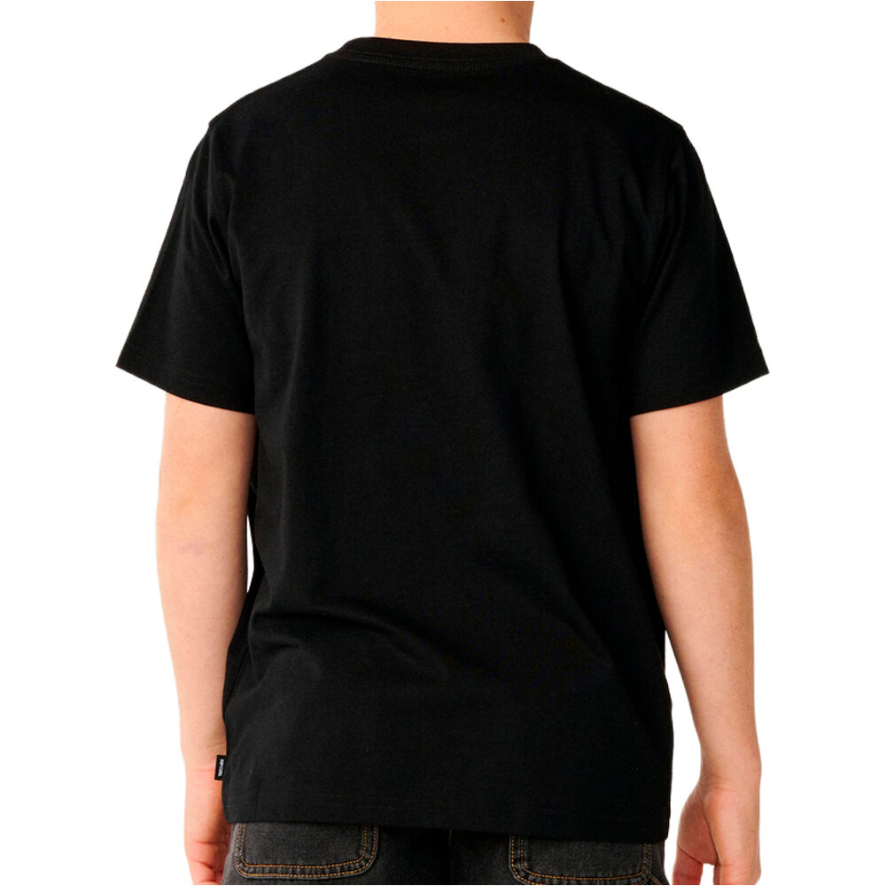 Rip Curl camiseta manga corta niño M_STREAMLINE CIRCLE LOGO TEE-BOY vista trasera