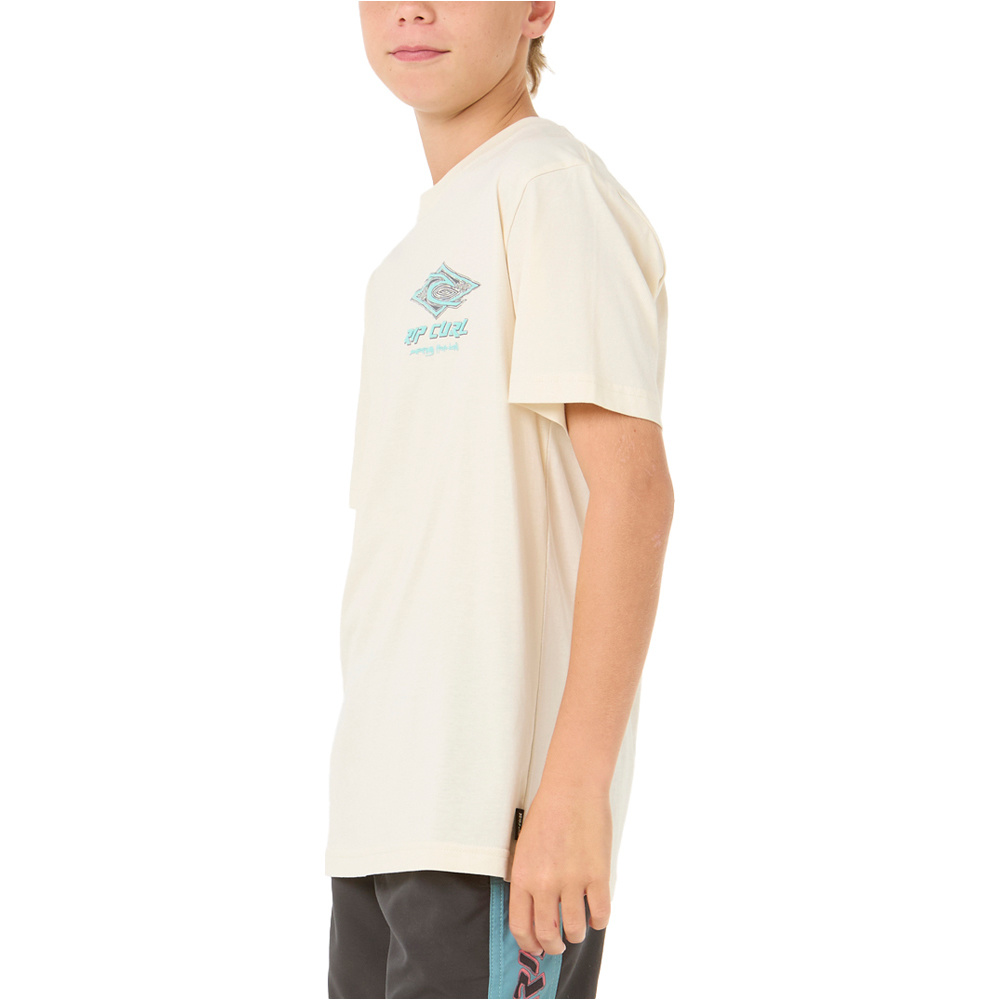 Rip Curl camiseta manga corta niño RAW ENERGY DOLPHIN TEE - BOY vista detalle