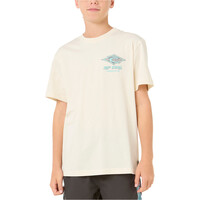 Rip Curl camiseta manga corta niño RAW ENERGY DOLPHIN TEE - BOY vista frontal