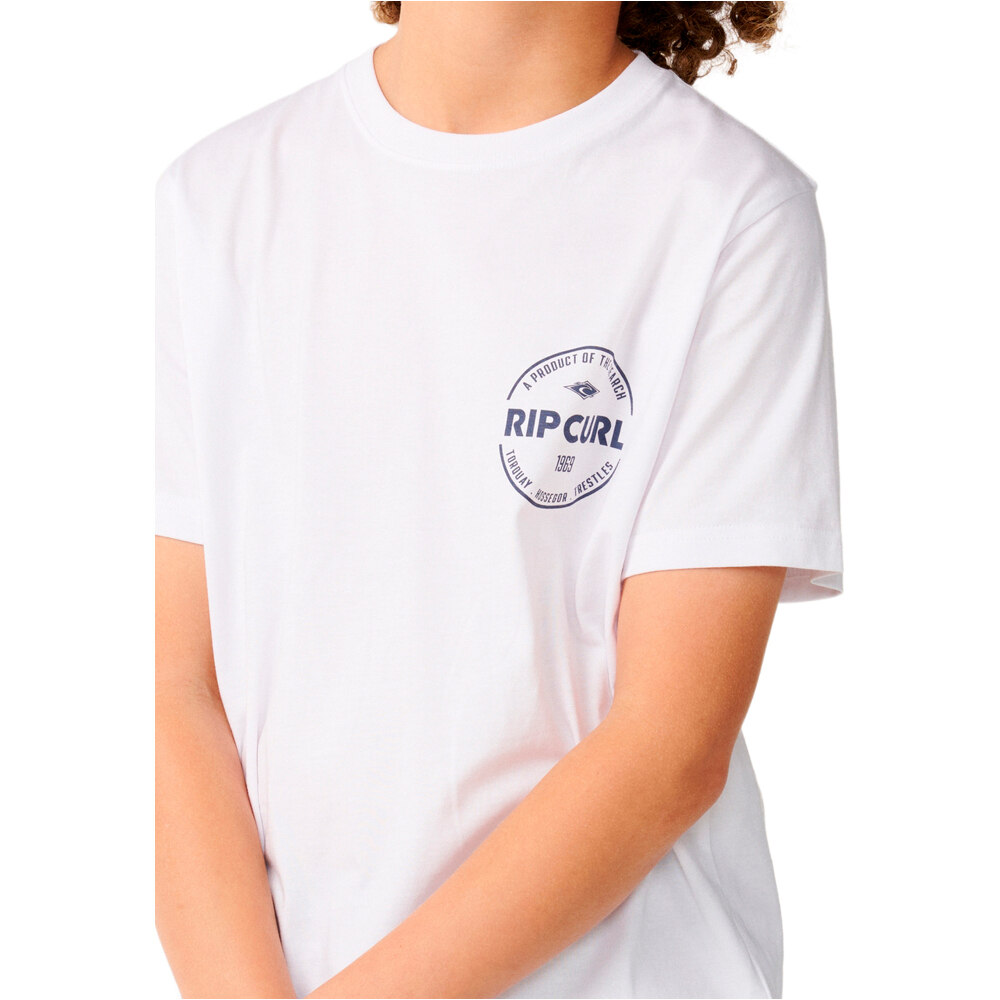 Rip Curl camiseta manga corta niño STAPLE TEE-BOY 03