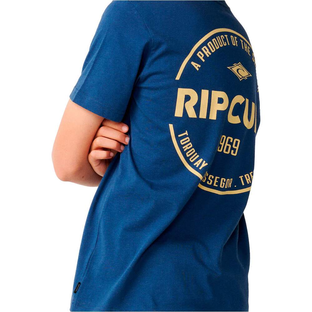 Rip Curl camiseta manga corta niño STAPLE TEE-BOY 03