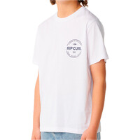 Rip Curl camiseta manga corta niño STAPLE TEE-BOY vista detalle
