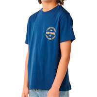 Rip Curl camiseta manga corta niño STAPLE TEE-BOY vista detalle