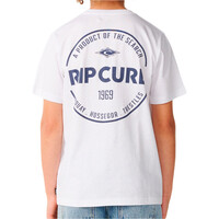Rip Curl camiseta manga corta niño STAPLE TEE-BOY vista trasera