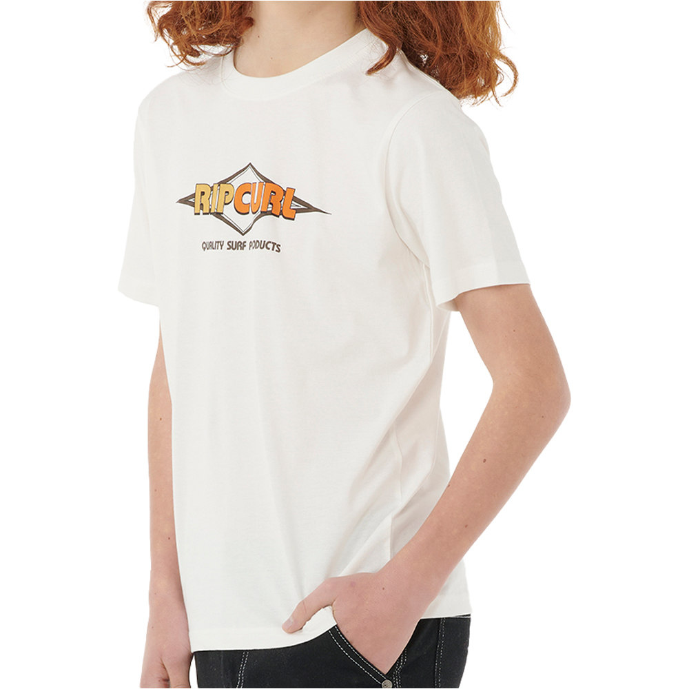 Rip Curl camiseta manga corta niño SURF REVIVAL LOGO TEE -BOY vista detalle