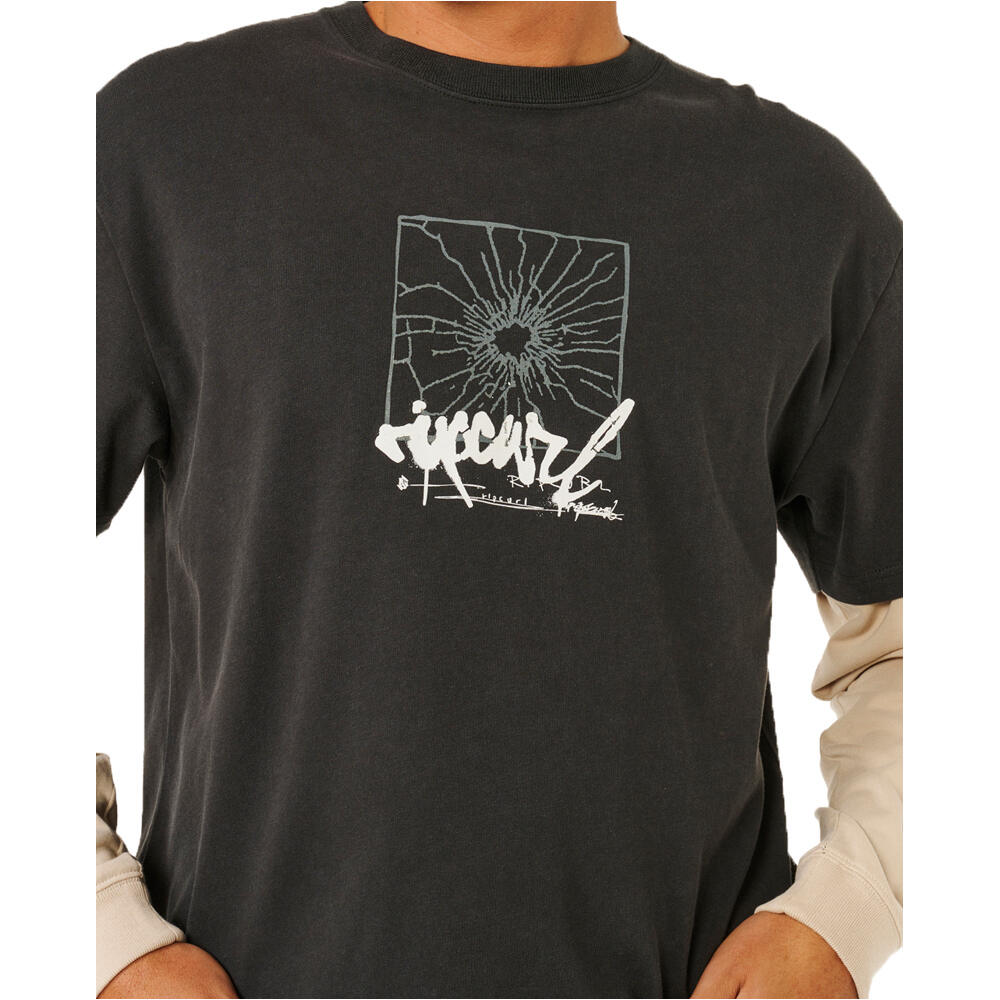 Rip Curl camiseta manga larga hombre INNER VISIONS SMASHED L/S TEE vista detalle