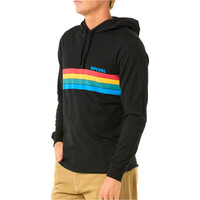 Rip Curl camiseta manga larga hombre NEW SURF REVIVAL L/S HOOD vista detalle