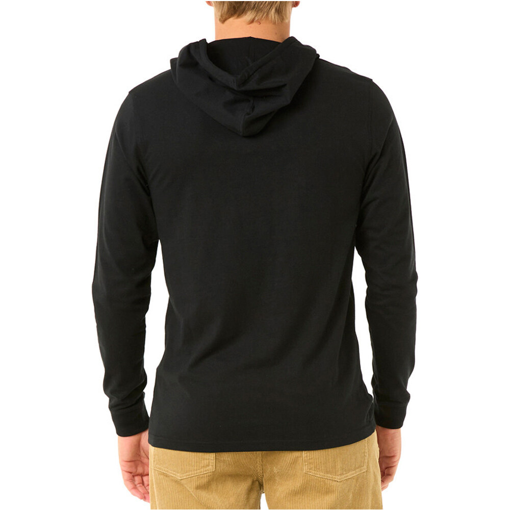 Rip Curl camiseta manga larga hombre NEW SURF REVIVAL L/S HOOD vista trasera