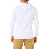 Rip Curl camiseta manga larga hombre NEW SURF REVIVAL L/S HOOD vista trasera
