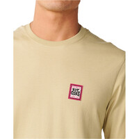 Rip Curl camiseta manga larga hombre STREAMLINE BADGE LS TEE vista detalle