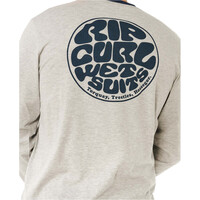 Rip Curl camiseta manga larga hombre WETSUIT ICON L/S vista detalle