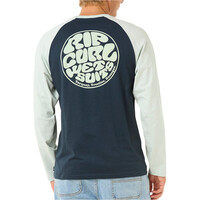 Rip Curl camiseta manga larga hombre WETSUIT L/S TEE vista trasera