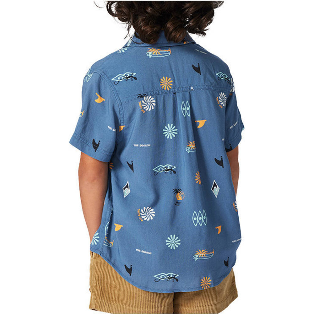 Rip Curl camiseta manga larga niño GROM ENERGY SHIRT - BOY vista trasera