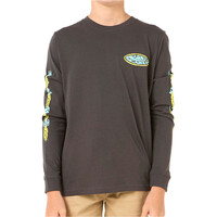Rip Curl camiseta manga larga niño RAW ENERGY LS TEE - BOY vista frontal