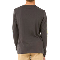 Rip Curl camiseta manga larga niño RAW ENERGY LS TEE - BOY vista trasera