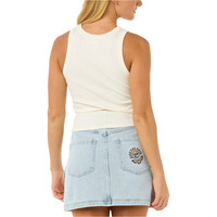 Rip Curl camiseta tirantes mujer LUNA RIBBED TANK vista trasera