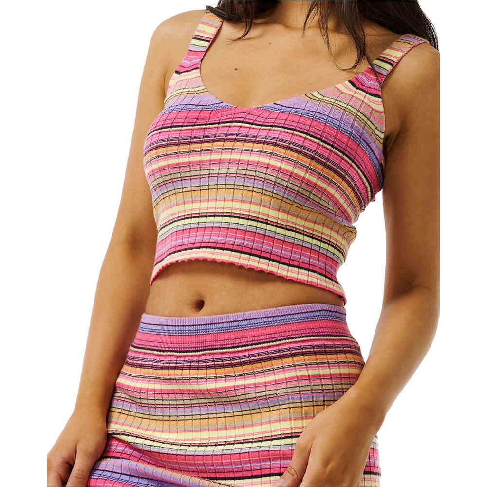 Rip Curl camiseta tirantes mujer PALAPA KNIT TOP vista frontal
