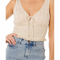 Rip Curl camiseta tirantes mujer PARADISE CHECK TOP vista detalle