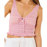 Rip Curl camiseta tirantes mujer PARADISE CHECK TOP vista detalle