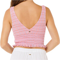 Rip Curl camiseta tirantes mujer PARADISE CHECK TOP vista trasera