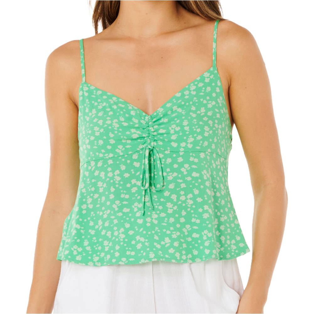 Rip Curl camiseta tirantes mujer SURF SIDE TOP vista frontal