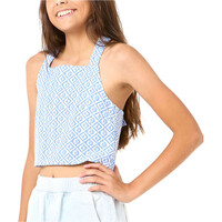 Rip Curl camiseta tirantes niña BLISSY WOVEN TOP -GIRL vista detalle